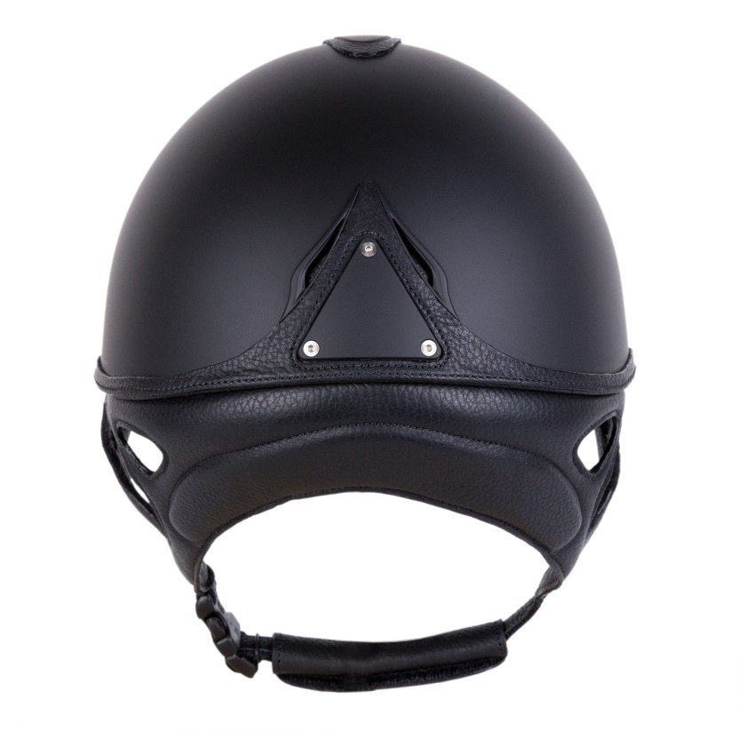 Reference Black/Black logo helmet