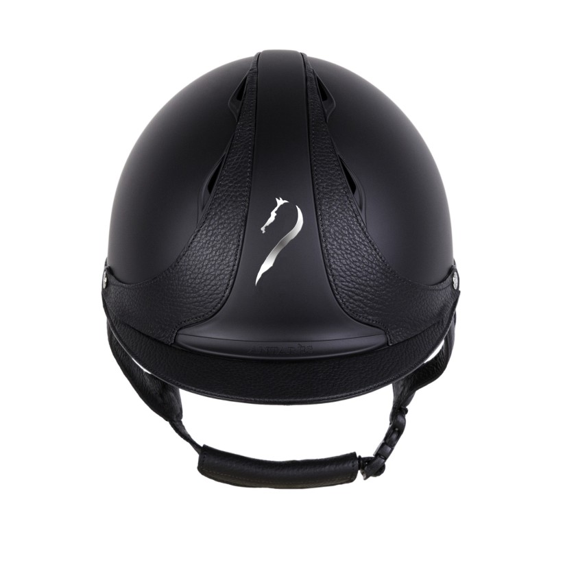 Reference Black/Black logo helmet