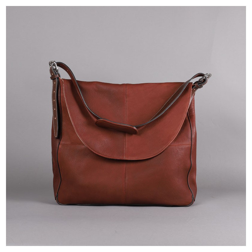 Milano leather satchel