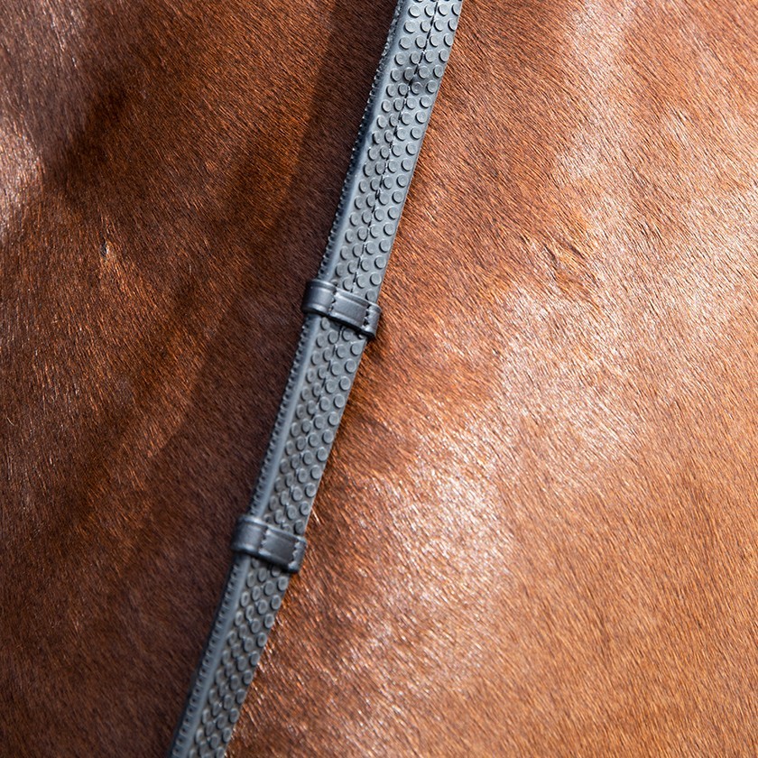 Precision rubber reins 5/8