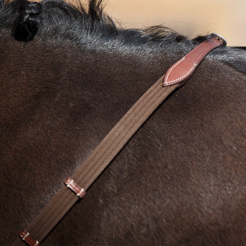 Precision web reins 5/8