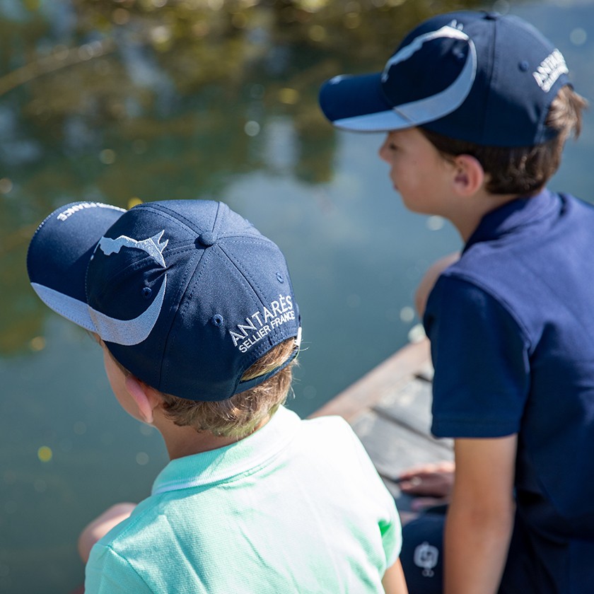 Casquette enfant brodée Antarès