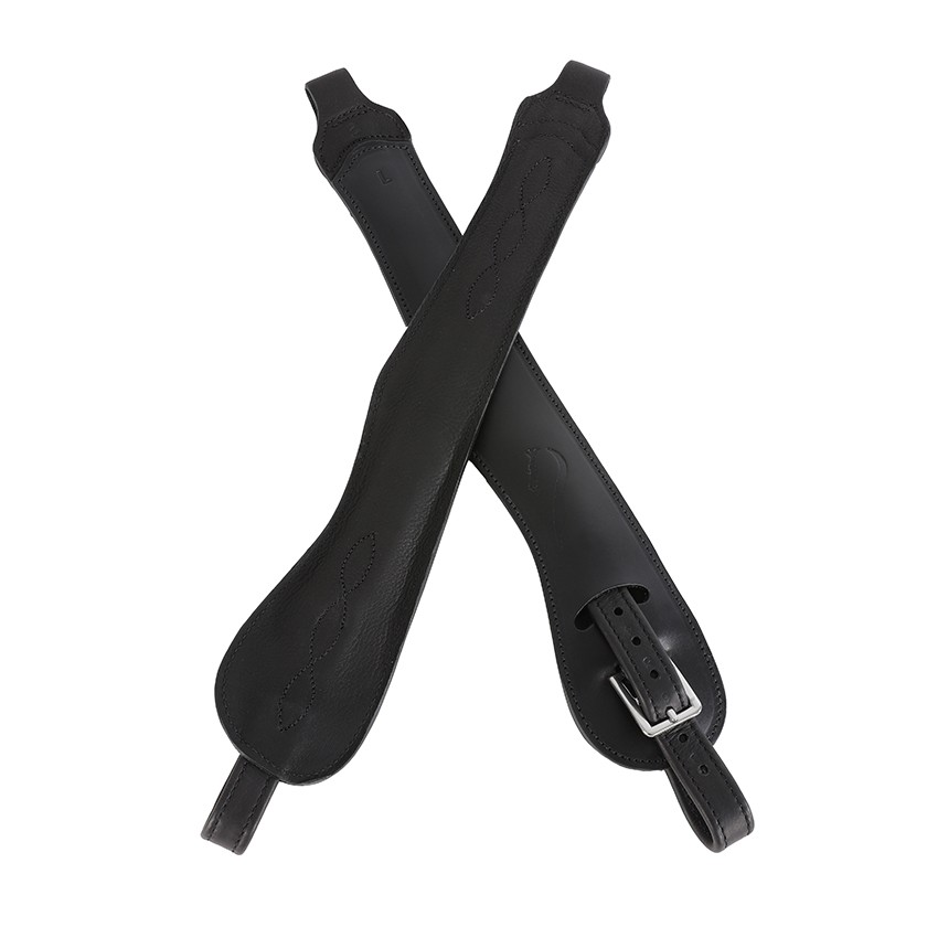 Monostrap stirrup leathers