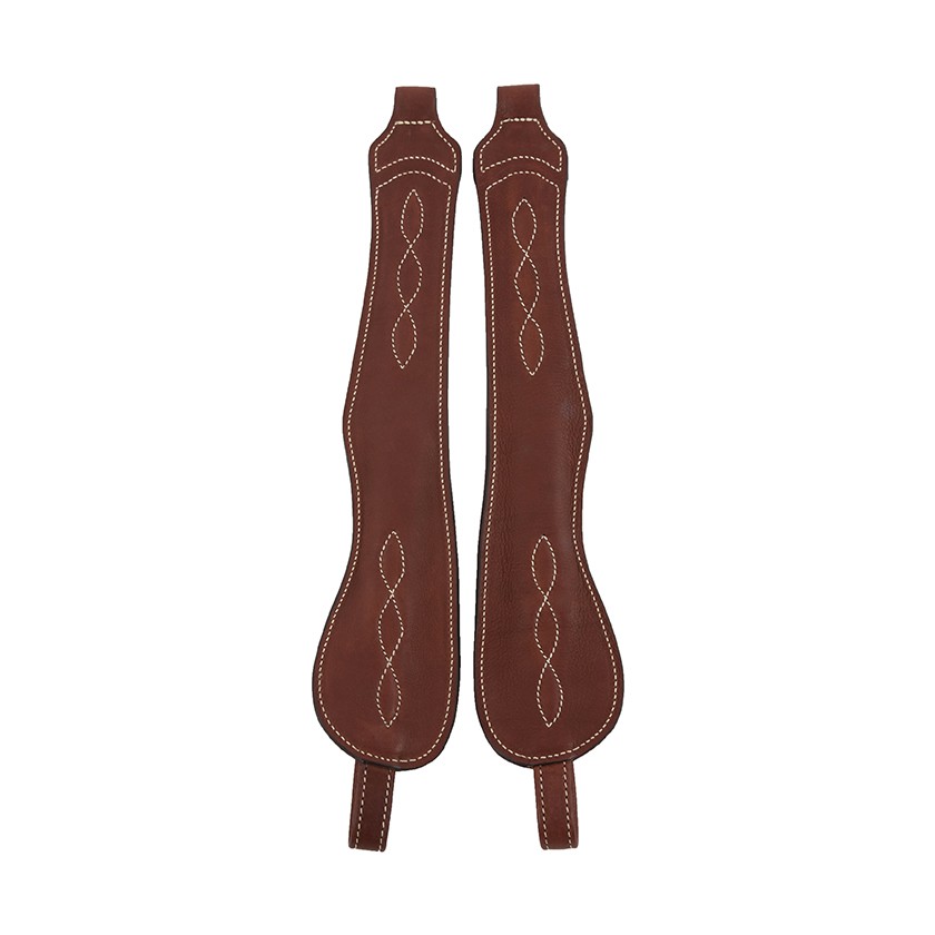 Monostrap stirrup leathers