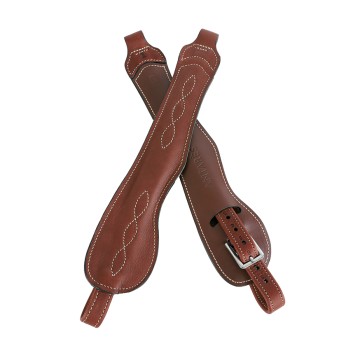 Monostrap stirrup leathers