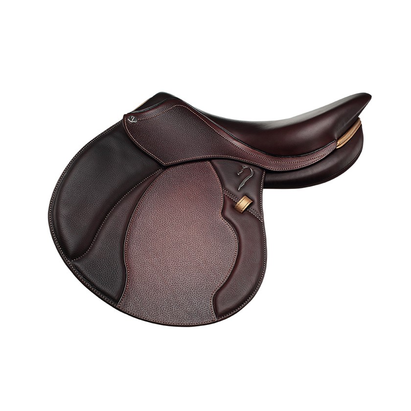 Selle sur mesure en cuir Extra Contact pour l'équitation